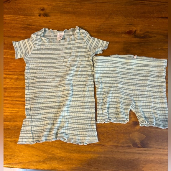 Kate Quinn Girls Ribbed Short Cotton Set size 4T - Picture 1 of 4